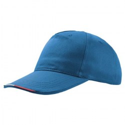 Πεντάφυλλο καπέλο με κεντημένη Ιταλική σημαία (Atl Start Five Italy) μπλε